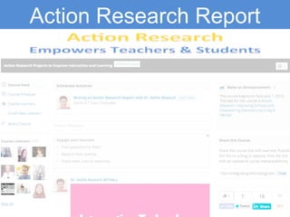 Action Research Report
 