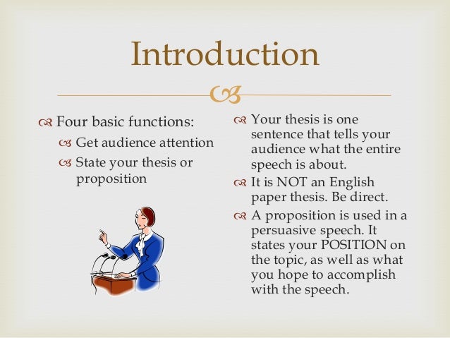 How to write an introduction speech for a speaker