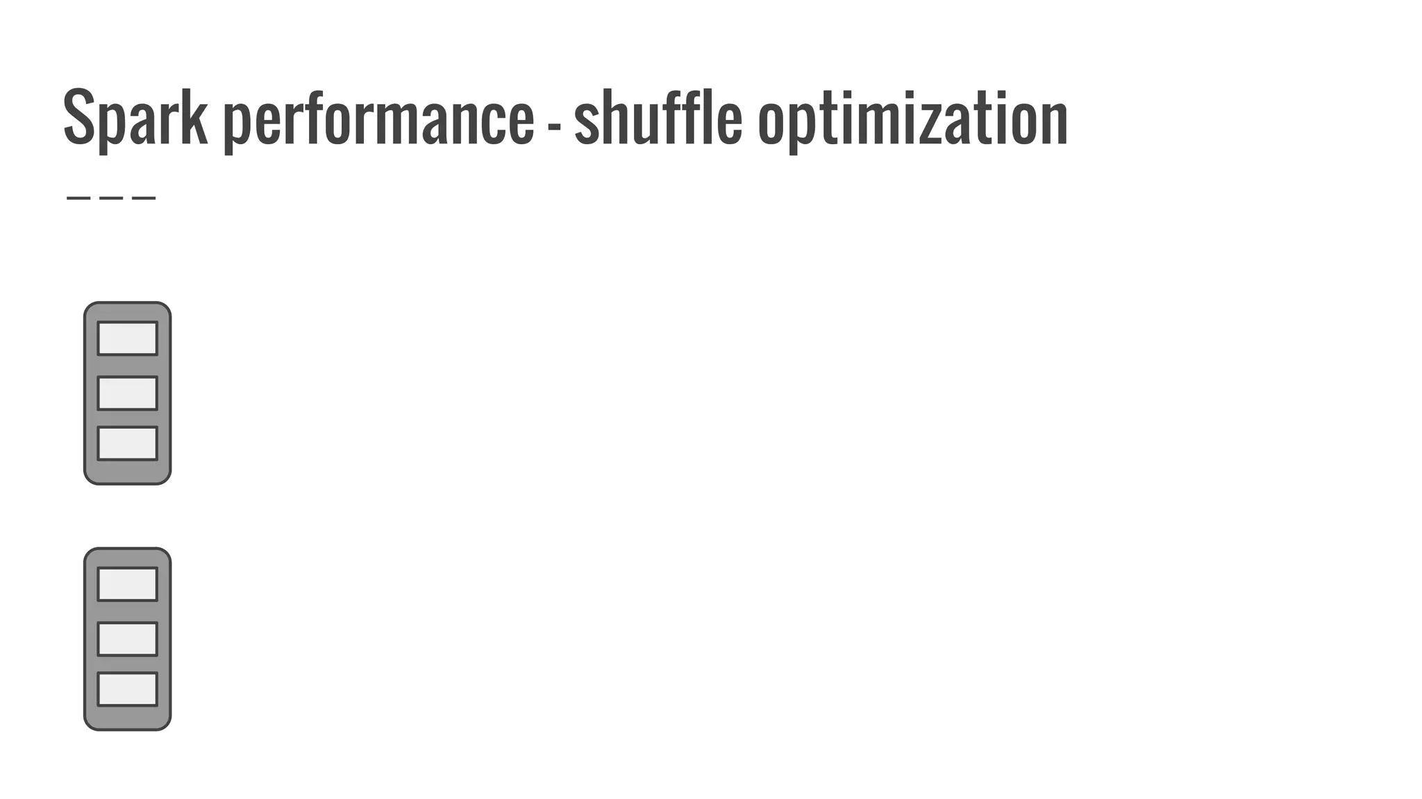 Spark performance - shuffle optimization
 