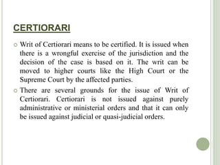 Judicial What Does Certiorari Mean In Law Certiorari Meaning Law