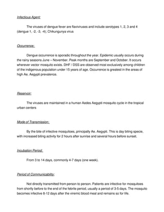 Dengue Hemorrhagic Fever