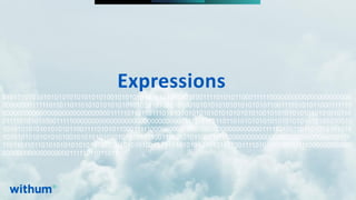WithumSmith+Brown, PC | BE IN A POSITION OF STRENGTH
75
SM
@melihubb @pgbhoyar #SharePointFestDC
01010101010101010101010101010010101010101010101010110011110101011000111110000000000000000000000
000000001111101101101101010101010101010101010101010010101010101010101010110011110101011000111110
00000000000000000000000000000111110110110111010101010101010101010101010010101010101010101010110
011110101011000111110000000000000000000000000000001111101101101101010101010101010101010101010010
101010101010101010110011110101011000111110000000000000000000000000000001111101101101101010101010
10101010101010101001010101010101010101011001111010101100011111000000000000000000000000000000111
110110110110101010101010101010101010101001010101010101010101011001111010101100011111000000000000
00000000000000000011111011011011
Expressions
 