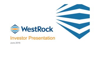 Investor Presentation
June 2018
 