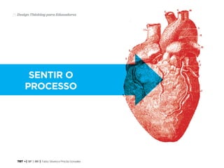 TRT • | SP | BR | Fabio Silveira e Priscila Gonsales
Design Thinking para Educadores25
SENTIR O
PROCESSO
 
