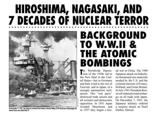 WRL Hiroshima-Nagasaki Exhibit