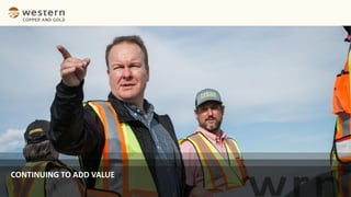 CONTINUING TO ADD VALUE
 