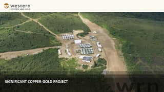 SIGNIFICANT COPPER-GOLD PROJECT
 