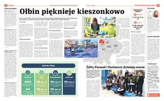 BEZPŁATNY BIULETYN INFORMACYJNY URZĘDU MIEJSKIEGO WROCŁAWIA NR 4 (117) – LUTY 2023
14 15
KOMUNIKACJA
Żółty Parasol jest operatorem
jednego z najstarszych w mie-
ście Centrów Aktywności Lo-
kalnej, prowadzi też centrum
dla młodzieży i Centrum Ak-
tywności Seniorów.
– Nasze osiedle słynie ze
wspólnych działań – wyjaśnia
Joanna Warecka, prezeska sto-
warzyszenia. – Partnerstwo
dla Ołbina, w którym blisko
współpracujemy z Radą Osie-
dla, szkołami, przedszkolami
i MOPS-em z najbliższej oko-
licy, ma już 10 lat – podkreśla.
Żółty Parasol jest także przed-
siębiorstwem społecznym, któ-
re zatrudnia osoby z niepełno-
sprawnościami m.in. do obsługi
miejskiego programu Taxi 75+.
OŁBIN INFORMATOR OSIEDLOWY
WciąguostatnichlatOłbinzmieniłsięiniezamierzanatympoprzestać.Jednopodrugimpiękniejąpodwórka,przybywazieleni,pojawia-
ją się nowe miejsca, w których można odpocząć i spotkać się z sąsiadami. Znikają też piece na węgiel, czyli kopciuchy.
I Beata Turska
Czy tak gęsto zabudowane osie-
dle jak Ołbin może stać się bar-
dziej zielone? Okazuje się, że tak,
bo nawet jeśli nie ma miejsca na
wielki park, da się zrobić parki
kieszonkowe, a rośliny mogą ro-
snąć nawet tam, gdzie dotąd nikt
ich się nie spodziewał, np. na ele-
wacjach i w szczelinach zrobio-
nych specjalnie dla nich w chod-
nikach.
Całkiem nowe podwórka
W ramach Grow Green – mię-
dzynarodowego projektu, którego
celem jest pomaganie miastom
w przystosowaniu się do zmian
klimatu i tworzeniu przestrze-
ni przyjaznej mieszkańcom, oraz
jego kontynuacji, Grow Green2
– na Ołbinie zazieleniło się 6 po-
dwórek, a każde z nich zrobiło to
na swój sposób. Dlaczego nie są
takie same? Bo o tym, co się na
nich znajdzie, decydowali miesz-
kańcy: jedni chcieli mieć pod do-
mem ogródek z kwiatami i zioła-
mi, inni woleli plac zabaw, jeszcze
inni wybieg dla psów, ogród desz-
czowy albo domki dla zapylaczy.
Jedną z takich zmienionych nie do
poznania przestrzeni między bu-
dynkami jest ta, która mieści się
między ul. Jaracza, Lompy, Da-
szyńskiego i Orzeszkowej. Powstał
tam, dostępny dla wszystkich,
bardzo zadbany ogród sąsiedzki,
w którym latem rosły pomidory,
ogórki i kabaczki.
Prace w ostatnim przeobrażanym
miejscu (między budynkami przy
ulicach Orzeszkowej, Daszyńskie-
go, Wyszyńskiego i Żeromskiego)
zakończą się wiosną.
Grow Green na Daszyńskiego
Zmiany zaszły także na ul. Da-
szyńskiego, gdzie w ramach Grow
Green pojawiło się 41 nowych
drzew i ok. 100 krzewów, ok.
2600 nowych bylin i 360 pnączy,
które teraz mogą wspinać się po
elewacjach, słupach lamp i po-
ręczach schodów. Na zielonych
ścianach zamontowano budki dla
latających jerzyków. Każdy z tych
małych ptaszków zjada w ciągu
doby nawet 20 tys. komarów!
Skwer Skaczącej Gwiazdy
Na Ołbinie zakończył się II etap
przebudowy skweru Skaczącej
Gwiazdy, który mieści się mię-
dzy ul. Na Szańcach, pl. Bema, ul.
Prusa i ul. Świętokrzyską.
– Do placu zabaw i zieleni w no-
wej aranżacji dodaliśmy w tym
roku mały placyk przygotowany
pod punkt gastronomiczny. Oczy-
wiście nie zapominamy o sadze-
niu roślin. Tylko dzięki tej drobnej
inwestycji zasadziliśmy dwa dęby
szypułkowe, jesion wyniosły,
cztery klony czerwone, trzy klo-
ny polne oraz krzewy (72 irgi i 86
róż), a do tego liliowca ogrodo-
wego – wylicza Marek Szempliń-
ski z Zarządu Zieleni Miejskiej.
Wcześniej na skwerze powstał
plac zabaw, siłownia terenowa,
pojawiły się ławki, kosze, lampy.
No i zieleń. Koszt obu etapów re-
witalizacji skweru to 2,5 mln zł.
Alejka w nowej odsłonie
Kolejna zmiana na lepsze.
W ubiegłym roku w ramach WBO
została wyremontowana część
alejki między skwerem Ludzi
ze znakiem „P” a ul. Pasterską.
Koszt: 615 tys. zł.
Wydarzeniaosiedlowe
Skarb w auli I LO. W auli I LO
przy ul. Poniatowskiego – to
najstarsze liceum w mieście! –
został w ub.r. odrestaurowany
namalowany na jednej ze ścian
XVI-wieczny herb Wrocławia.
Był ukryty pod warstwami far-
by, a odnaleziono go podczas
generalnego remontu auli. Swą
urodę odzyskał dzięki konser-
watorom. Renowacja koszto-
wała 120 tys. zł, a generalny
remont auli – 670 tys. zł.
Ołbin na sportowo. Organizacje
pozarządowe prowadzą w szko-
łach na Ołbinie najróżniejsze
zajęcia sportowe. Volley Wro-
cław uczy dzieci grać w siat-
kówkę, AZS Wrocław prowadzi
zajęcia z tenisa stołowego, ka-
rate i piłki nożnej kobiet, Klub
Sportowy Kosynierzy Wrocław
uczy lacrosse’a, Stowarzyszenie
Sportowe Forza prowadzi szko-
lenia z piłki ręcznej i nożnej,
a Klub Sportowy Ślęza Wrocław
– z koszykówki dla dziewcząt.
Osiedle we wspomnieniach
Wolfganga Schwarza. „Trzepa-
ki, szopy, budy, schowki, ma-
gazyny handlarzy starociami,
drewnem, młodym piwem. (...)
Stali tam często uliczni śpiewa-
cy, którzy właśnie w podwór-
kach śpiewali swe piosenki. Byli
to przyszarzali ludzie, jakby
spowici mgłą” – tak zapamię-
tał z młodości klimat dawnego
ołbińskiego podwórza 85-letni
Wolfgang Schwarz, autor au-
tobiografii „Odłamki mojego
świata. Wspomnienia wrocła-
wianina”, Wydawnictwo Dolno-
śląskie (cytujemy za Ewą Plutą,
autorką rozdziału o literackim
Ołbinie w opracowaniu „Osie-
dla Wrocławia”). Książkę pana
Schwarza można wypożyczyć
w bibliotekach przy ul. Namy-
słowskiej i przy ul. Reja.
Gęsto niczym w Szczecinie. Jak
podaje strona Kartografia Eks-
tremalna, osiedle Ołbin (wraz
z częścią Kleczkowa i Nadodrza)
to drugie – po centrum Szczeci-
na, a przed warszawskim osie-
dlem Nowolipki – najgęściej
zaludnione miejsce w Polsce.
Według Głównego Urzędu Sta-
tystycznego na jednym z obsza-
rów Ołbina mieszka 18 641 osób
na 1 km kw.
Rada osiedla
Przewodni-
cząc Rady
O s i e -
dla Oł-
bin, Ka-
t a r z y n a
Wienconek,
zaprasza wszystkich zainte-
resowanych sprawami osiedla
do siedziby RO przy ul. Namy-
słowskiej 8 (Centrum Grafit).
Radni dyżurują w każdy wto-
rek między godz. 17.30 a 18.30.
Inny termin? Kontakt: olbin@
osiedla.wroclaw.pl lub kata-
rzyna.wienconek@osiedla.
wroclaw.pl. Rada Osiedla nie
ma telefonu.
Strażnik miejski 986
Z powodu braków kadrowych
osiedle Ołbin nie ma wyzna-
czonego strażnika osiedla.
Zgłoszenia wymagające pil-
nej interwencji realizowane są
przez patrole Oddziału Patro-
lowo-Interwencyjnego, a te
niewymagające natychmiasto-
wego podjęcia czynności re-
alizowane są przez strażników
Oddziału Patrolowo-Prewen-
cyjnego. Można też napisać
pod adres: straż@smwroclaw.
pl. W sprawach pilnych należy
dzwonić do Dyżurnego Straży
Miejskiej Wrocławia pod cało-
dobowy numer 986.
7 dzielnicowych
Ołbin to rejon działania ko-
misariatu Wrocław-Ołbin, ul.
Rydygiera 46/48. Kierownik
dzielnicowych st. asp. Tomasz
Sobkowicz, tel. 601 812 173.
Dzielnicowi tego osiedla to:
asp. szt. Jarosław Choro-
stecki, tel. 601 812 720, mł.
asp. Maciej Pietruszka, tel.
601 811 636, asp. Mariusz
Antczak, tel. 601 814 699,
mł. asp. Arnold Włodarczyk,
tel. 601 812 049, asp. Andrzej
Pawełczyk, tel. 601 812 219,
sierż. szt. Monika Dąbrowska,
tel. 601 812 223, mł. asp. Artur
Sobierajski, tel. 509 857 571.
Można do nich zgłaszać
przypadki picia alkoholu
w miejscach objętych zaka-
zem, zaśmiecanie terenu albo
zakłócanie porządku publicz-
nego.
W sprawach nagłych należy
dzwonić pod numer alarmowy
112.
KRZYSZTOF
GRZEŚKÓW
Za dwa tygodnie
osiedle Kleczków
Ta biegnąca między ogród-
kami działkowymi alejka,
prowadząca w stronę kład-
ki Burzowej i dalej, w stronę
ul. Pasterskiej, to popular-
na trasa spacerowa
mieszkańców Ołbina
i okolicznych osiedli.
Na ich wniosek schody
przed kładką zosta-
ły zwężone, by można
było poszerzyć pochyl-
nię dla mam z wózka-
mi, osób jeżdżących na
wózkach inwalidzkich
i tych, którzy prowadzą
rowery.
– Wyremontowali-
śmy też 300-me-
trowy odcinek
nawierzchni
i p r z y g o -
t o w a l i ś m y
p a r k i n g d l a
n i e p e ł n o -
sprawnych. Alejka
jest już oświetlona
13 latarniami, umeblo-
wana 10 ławkami, są też kosze
na śmieci.
Istotnym elementem tej inwe-
stycji jest zieleń: ZDiUM zasadził
kilka drzewek wiśni, prawie 400
krzewów, szałwię i rozplenicę.
Remonty i renowacje
Oczywiście na Ołbinie dzieje się
znacznie więcej. Na przykład
w I LO zakończył się w ubiegłym
roku remont generalny, a rok
wcześniej przebudowa starego
boiska asfaltowego na nowo-
czesne, służące do gry w piłkę
ręczną i streetball. Powstała
tam także siłownia terenowa,
pojawiło się oświetlenie. Z kolei
w SP 1 przy ul. Nowowiejskiej
przebudowano kilka pomiesz-
czeń, w tym te, w których będą
się odbywać lekcje, a w pod-
stawówce przy ul. Prusa wyre-
montowano dach. To tylko kilka
z wielu przykładów.
Zmieniają się także podwórka,
których nie obejmował projekt
Green Grow. Ostatnio na trzech
z nich pojawiły się np. reagujące
na ruch nowoczesne lampy so-
larno-ledowe.
Żółty Parasol i Partnerzy działają razem
Ołbin pięknieje kieszonkowo KOMUNIKACJA
MIEJSKA
TRAMWAJE
1, 6, 8, 9, 11, 17, 23,
70
AUTOBUSY
111, 128, 240, 242,
244, 251, 255,
259, C
BISKUPIN-DĄBIE-
SĘPOLNO-
BARTOSZOWICE
OŁBIN
KSIĘŻE
PRZEDMIEŚCIE
OŁAWSKIE
PLAC
GRUNWALDZKI
ZACISZE-
ZALESIE-
SZCZYTNIKI
STRACHOCIN-
SWOJCZYCE-
WOJNÓW
SkwerSkaczącejGwiazdy
PiknikGrowGreennaObinie,padziernik2022
Osiedle Ołbin
EDUKACJA
4053
dzieci chodzi do żłob-
ków, przedszkoli i szkół,
a w tym
641
uczniów uczęszcza do
I LO im. Siedzikówny
przy ul. Nowowiejskiej
ZMIEŃ PIEC
00 mln zł
Moditis mos ilita pore
volor accum expera-
temquo venihit dolupta
INFRASTRUKTURA
00 mln zł
Moditis mos ilita pore vo-
lor accum experatemquo
venihit dolupta
00 mln zł
Moditis mos ilita pore vo-
lor accum experatemquo
venihit dolupta
ZIELEŃ
00 tys. zł
Moditis mos ilita pore
volor accum expera-
temquo venihit dolupta
00 tys. zł
Moditis mos ilita pore
volor accum expera-
temquo venihit dolupta
OLEKSANDR
POLIAKOWSKY
 