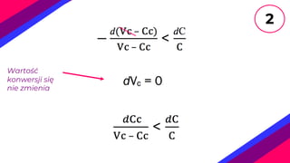 Wartość
konwersji się
nie zmienia
2
 
