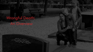 Wrongful Death:
An Overview
 