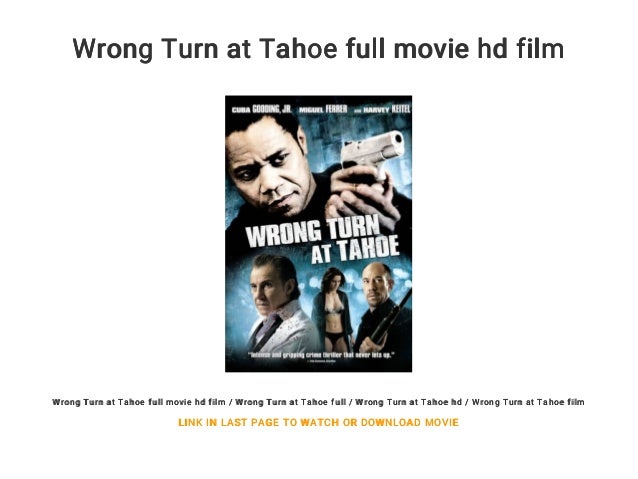 Wrong Turn At Tahoe Full Movie Hd Film