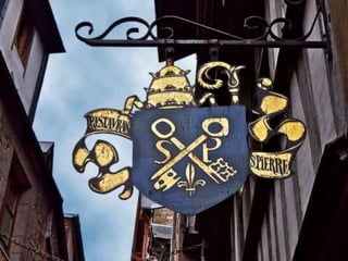 Wrought iron signs (v.m.)