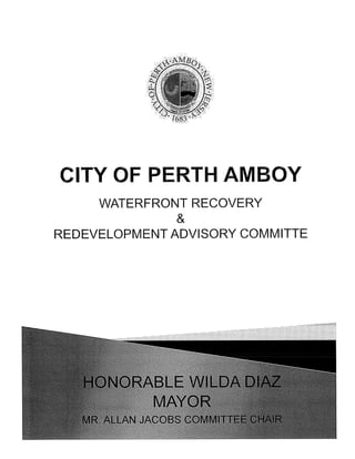 Perth Amboy Post Sandy Plans for Rebuilding the Waterfront 