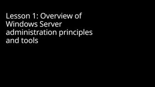 Windows Server 2019 Administration.pdf Administration & Gestion de Windows Server 2019 | PPTX