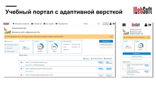 Учебный портал с адаптивной версткой