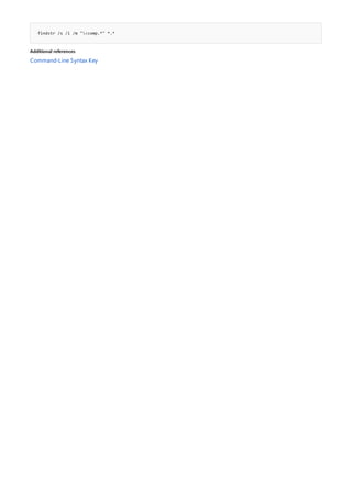 findstr /s /i /m "<comp.*" *.*
Additional references
Command-Line Syntax Key
 