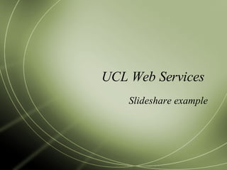 WS Example | PPT