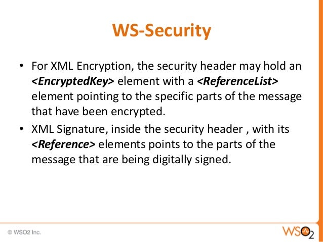 WS Security