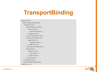 TransportBinding

 