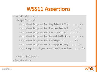 WSS11 Assertions

 