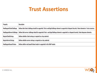 Trust Assertions

 