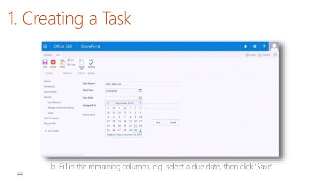 sharepoint for project management