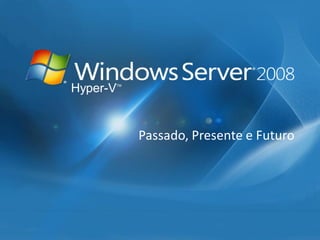 Hyper-VTM 
Passado, Presente e Futuro  