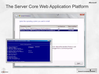 The Server Core Web Application Platform
