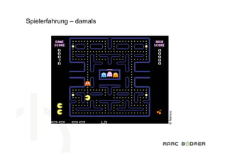 Spielerfahrung – damals




                          © Namco
 
