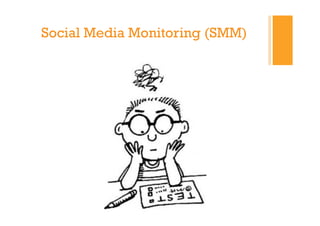 Social Media Monitoring (SMM)
 