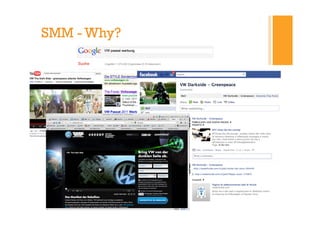 SMM - Why?
 