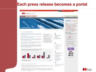 Each press release becomes a portal 