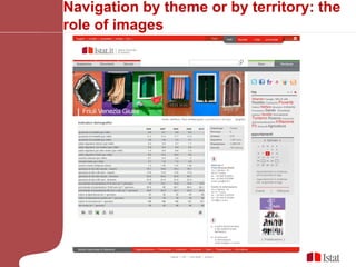 Navigation by theme or by territory: the role of images 