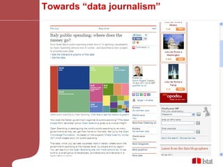 Towards “data journalism” 