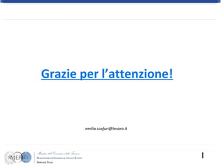 Grazie per l’attenzione! [email_address] 