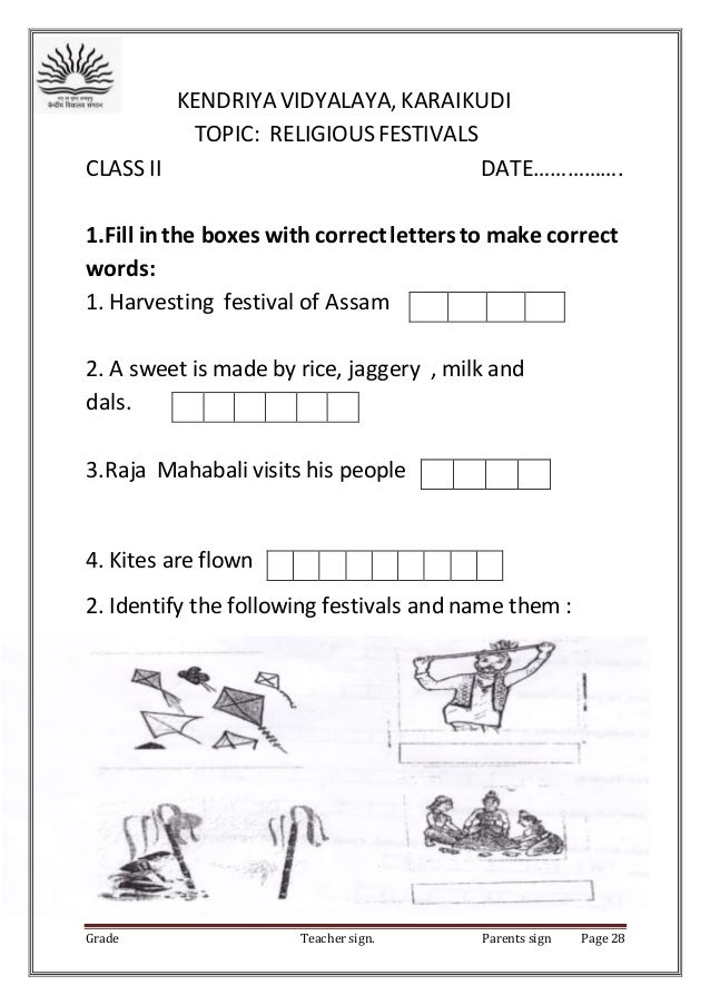 worksheets