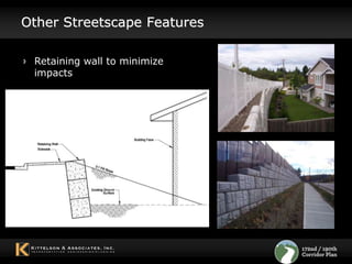 Sidewalks – 6-8 feet