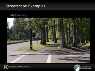 Other Streetscape FeaturesDrainage considerations