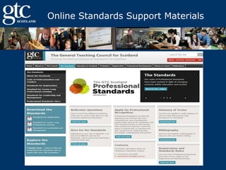 Online Standards Support Materials

 