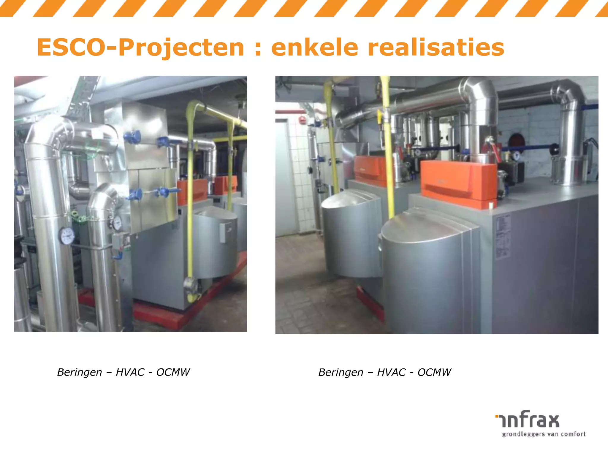 ESCO-Projecten : enkele realisaties

Beringen – HVAC - OCMW

Beringen – HVAC - OCMW

 