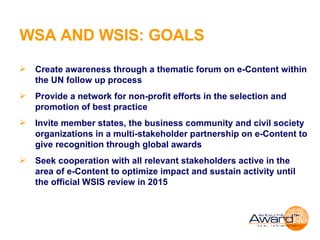 WSA Presentation | PPT