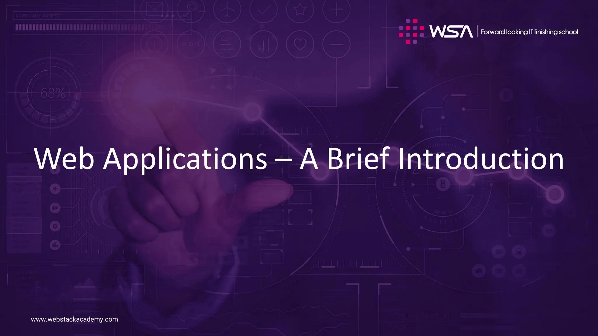 www.webstackacademy.com
www.webstackacademy.com
Web Applications – A Brief Introduction
 