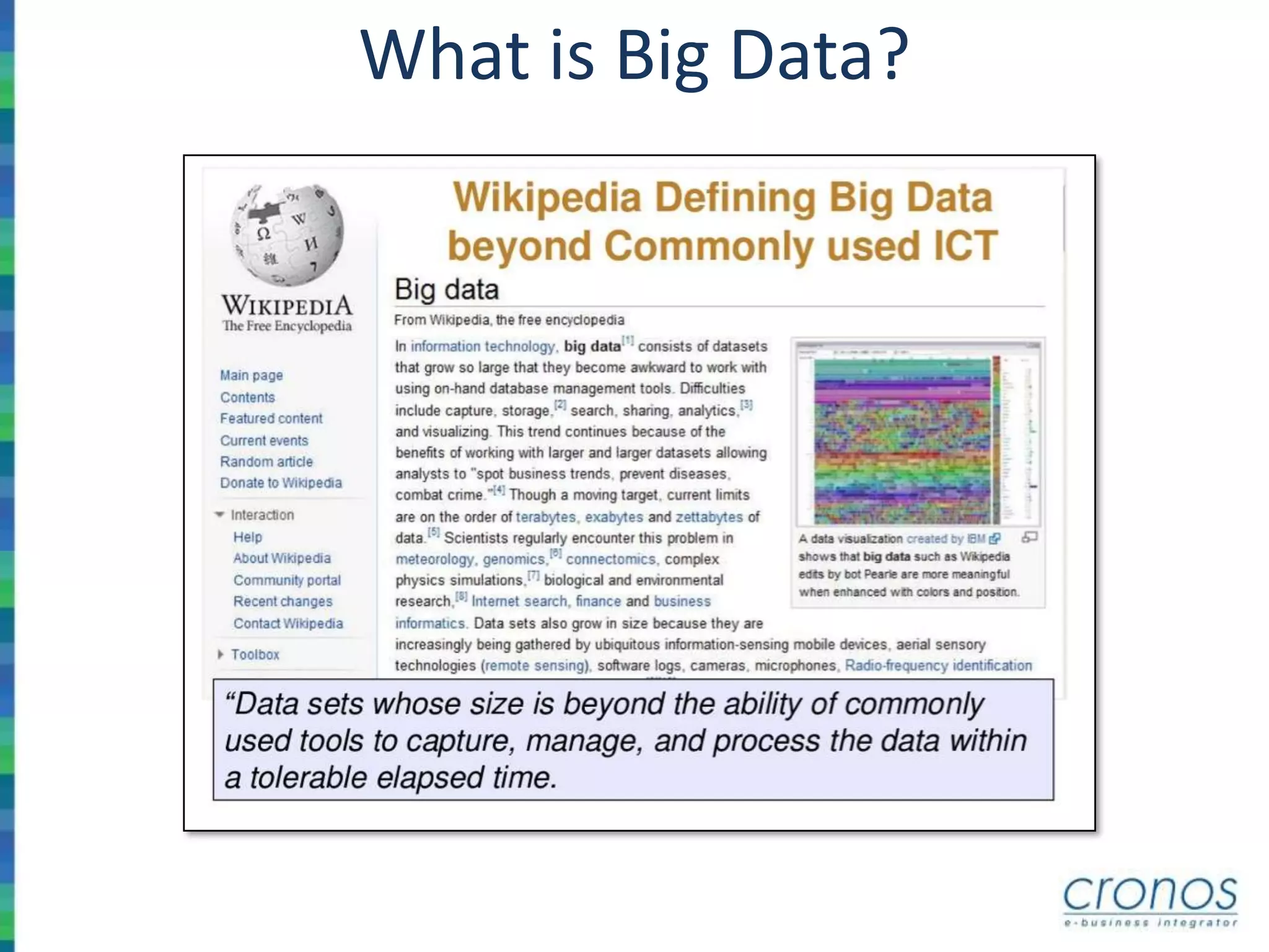 What is Big Data?
 