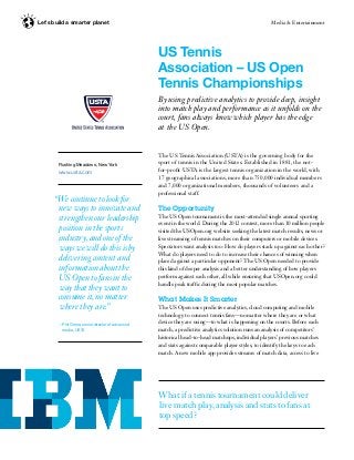 US Tennis Association – US Open Tennis Championships
