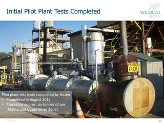 Wildcat Silver Corporate Presentation | PDF