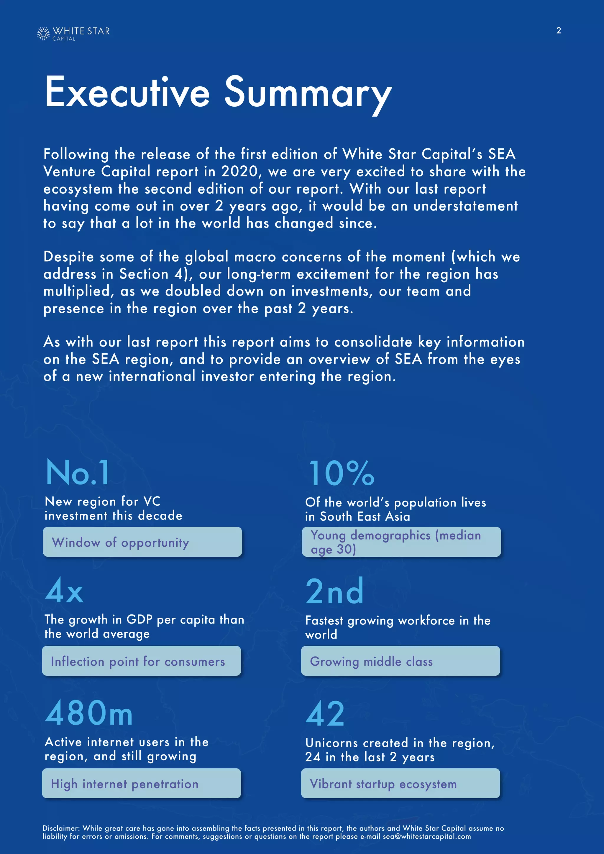 White Star Capital SEA 2022 Venture Capital Landscape | PDF