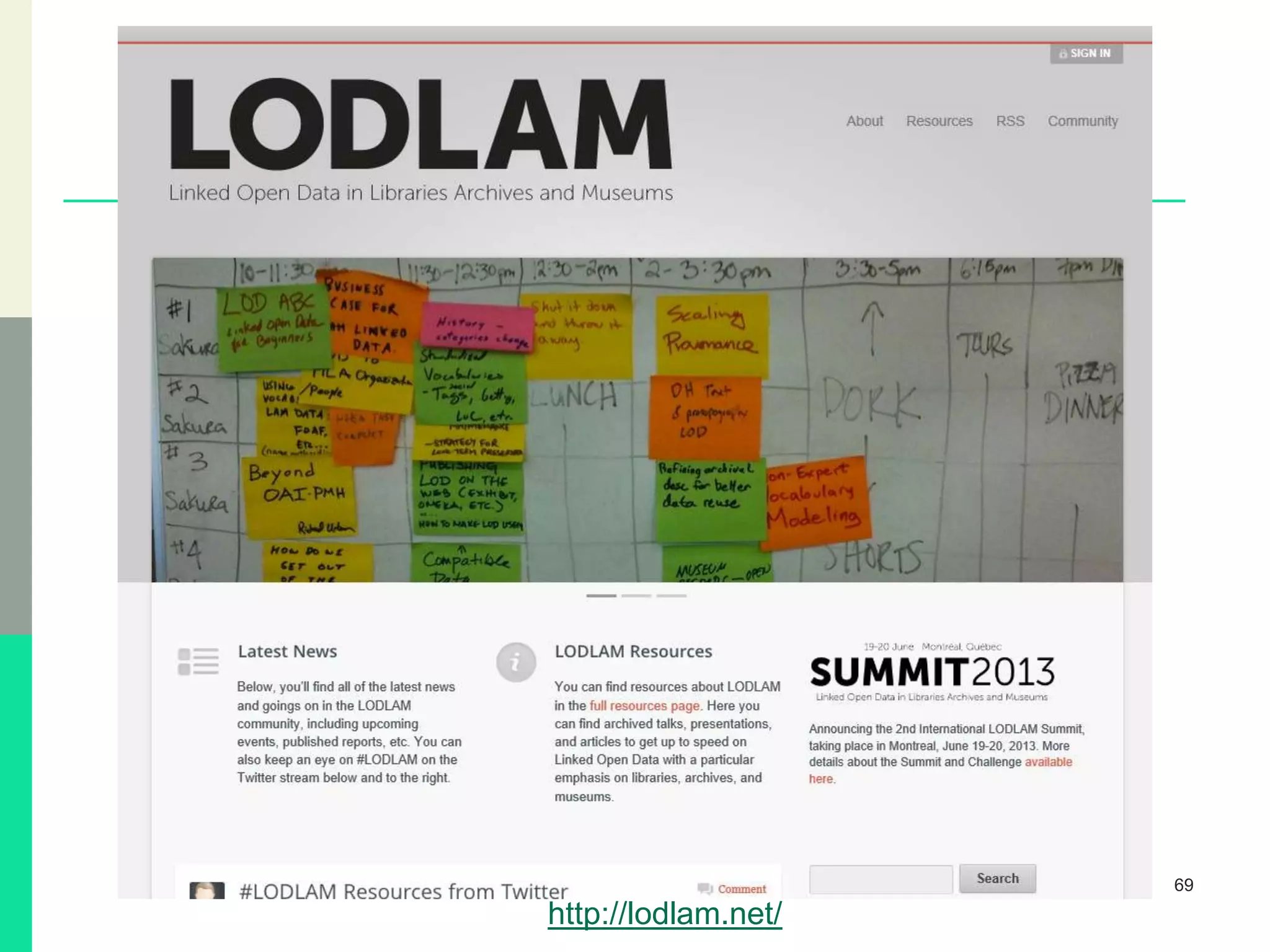 69
http://lodlam.net/
 