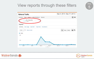 View reports through these filters

Step

5

 