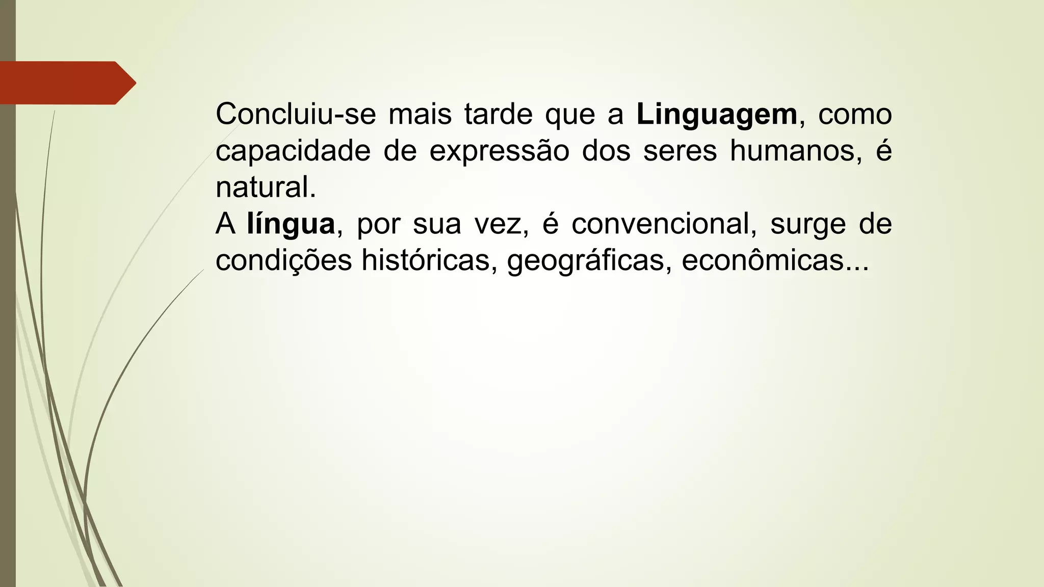 A importância da linguagem para a aquisição do conhecimento | PPT