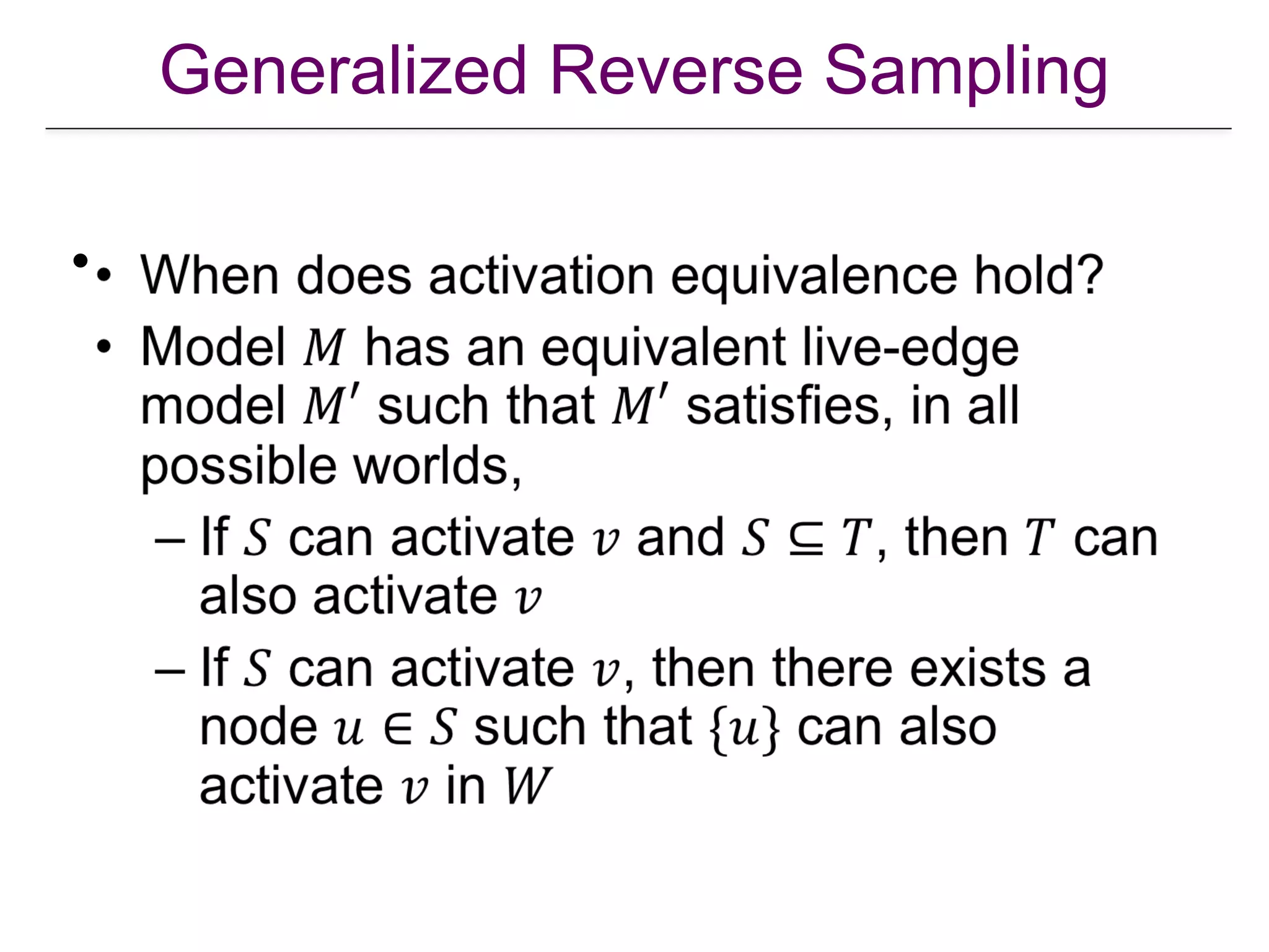Generalized Reverse Sampling
•
 